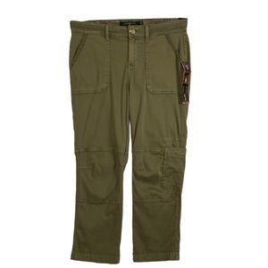 One 5 One Olive Crop. Mid Relaxed Fit SZ 4/27